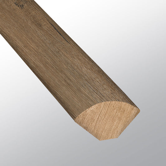 MSI Reclaimed Oak 0.64 in. T x 94 in. L x 0.75 in. W Vinyl Quarter Round Molding for Luxury Vinyl Flooring