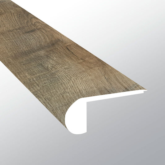 MSI Maracay Brown 0.75 in. T x 94 in. L x 2.75 in. W Vinyl Flush Stair Nose Molding for Luxury Vinyl Flooring