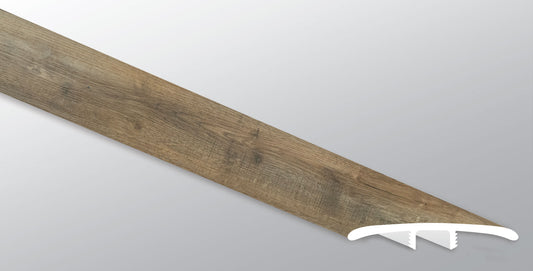 MSI Reclaimed Oak 0.28 in. T x 94 in. L x 1.77 in. W Vinyl T-Molding for Luxury Vinyl Flooring