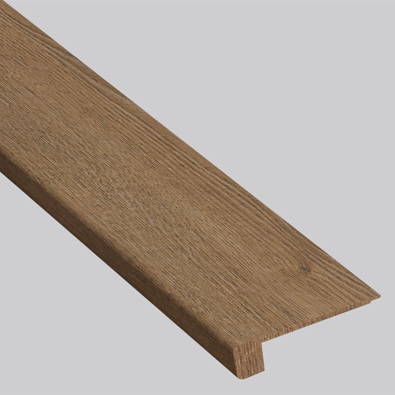 MSI Roghan 0.94 in. T x 94 in. L x 4.53 in. W Vinyl Flush Stair Nose Eased Edge Molding for Luxury Vinyl Flooring