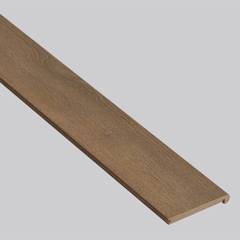 MSI Roghan 0.94 in. T x 94 in. L x 4.53 in. W Vinyl Flush Stair Nose Molding for Luxury Vinyl Flooring