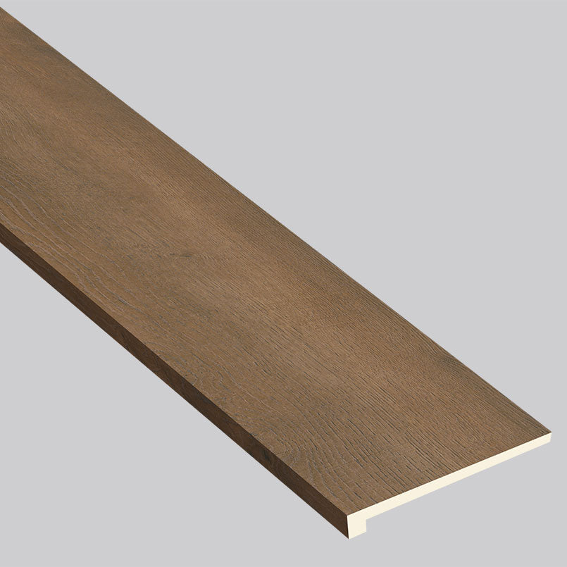 MSI Roghan 1.25 in. T x 47.25 in. L x 12 in. W Vinyl Stair Tread Eased Edge Molding for Luxury Vinyl Flooring