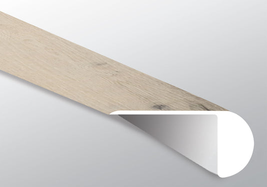 MSI Runmill Isle 1.03 in. T x 94 in. L x 2.23 in. W Vinyl Overlapping Stair Nose Molding for Luxury Vinyl Flooring