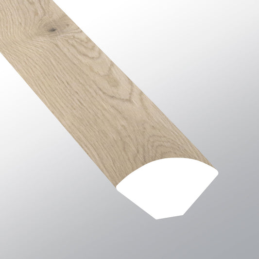 MSI Runmill Isle 0.64 in. T x 94 in. L x 0.75 in. W Vinyl Quarter Round Molding for Luxury Vinyl Flooring