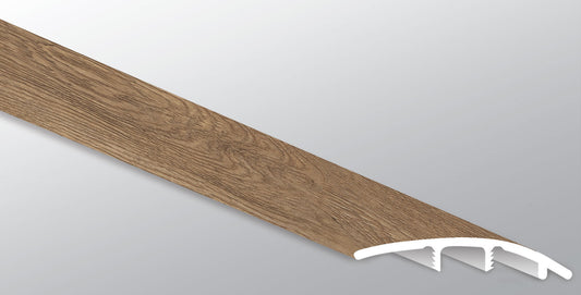 MSI Saddle Oak 0.345 in. T x 94 in. L x 1.77 in. W Vinyl Reducer Molding for Luxury Vinyl Flooring