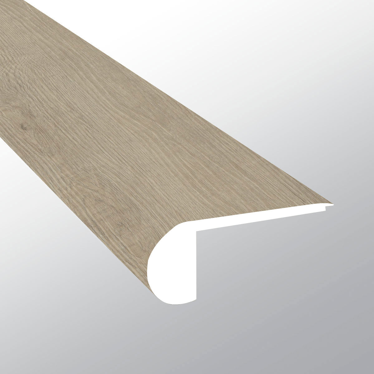 MSI Saddle Wood 0.75 in. T x 94 in. L x 2.75 in. W Vinyl Flush Stair Nose Molding for Luxury Vinyl Flooring