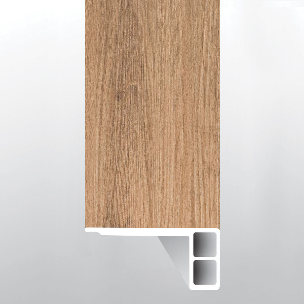 MSI Scandi 0.75 in. T x 94 in. L x 2.75 in. W Vinyl Flush Stair Nose Eased Edge Molding for Luxury Vinyl Flooring