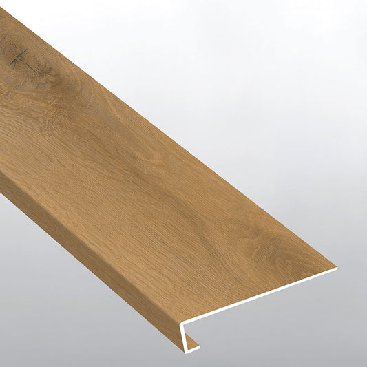MSI Scandi 1.25 in. T x 47.25 in. L x 12 in. W Vinyl Stair Tread Eased Edge Molding for Luxury Vinyl Flooring Wrapped