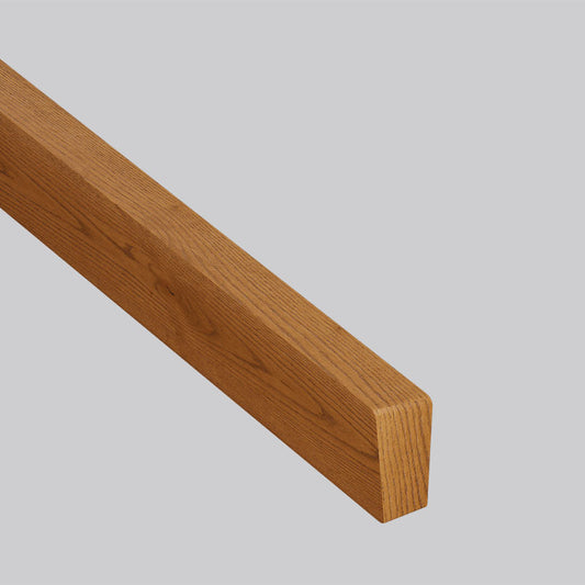 MSI Scarborough Buff 0.75 in. T x 14.75 in. L x 1.85 in. W Wood Stair Tread Return Molding for Engineered Hardwood Flooring