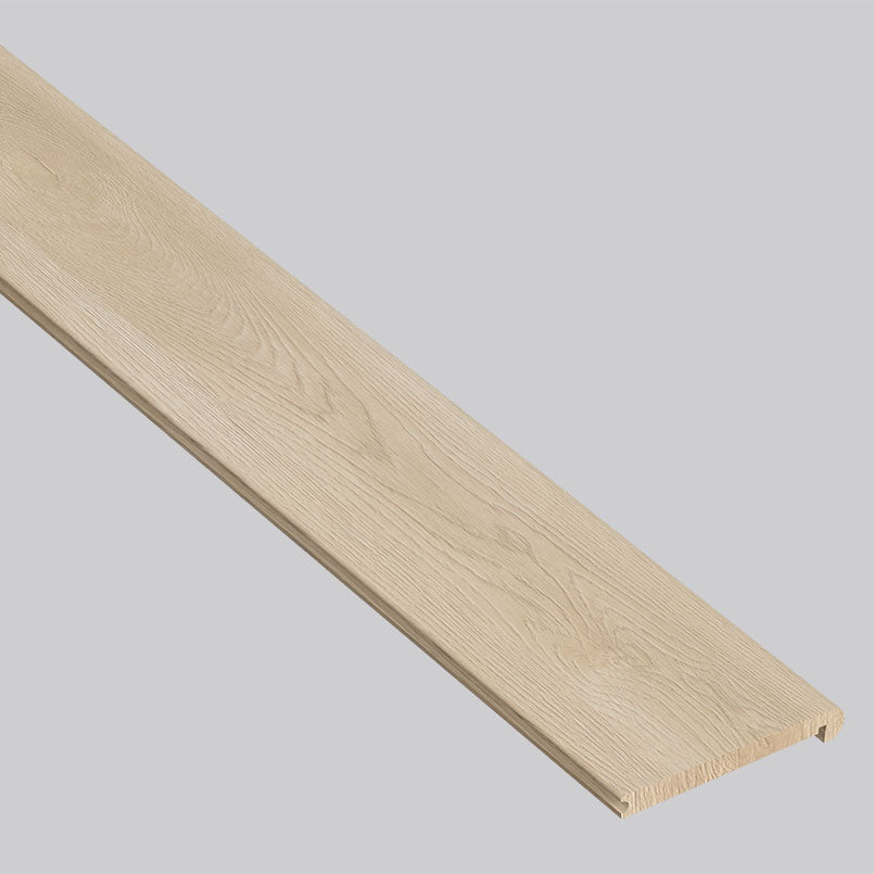 MSI Schertz Oak 0.94 in. T x 94 in. L x 4.53 in. W Vinyl Flush Stair Nose Molding for Luxury Vinyl Flooring