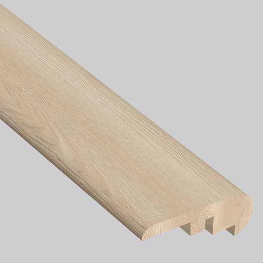 MSI Schertz Oak 1.03 in. T x 94 in. L x 2.23 in. W Vinyl Overlapping Stair Nose Molding for Luxury Vinyl Flooring