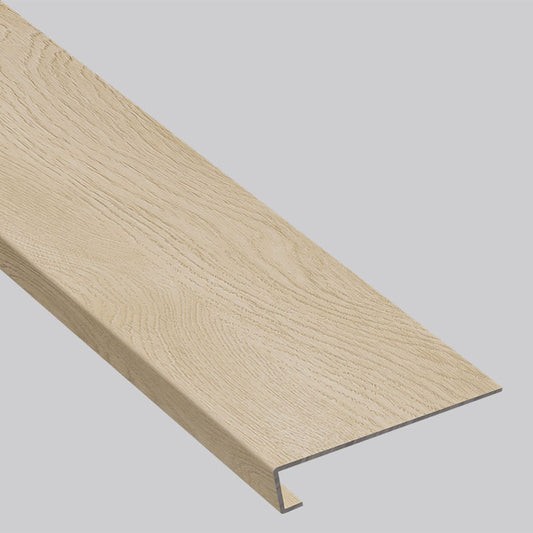 MSI Schertz Oaks 1.25 in. T x 47.25 in. L x 12 in. W Vinyl Stair Tread Eased Edge Molding for Luxury Vinyl Flooring Wrapped