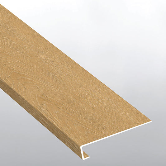 MSI Selbourne 1.25 in. T x 47.25 in. L x 12 in. W Vinyl Stair Tread Eased Edge Molding for Luxury Vinyl Flooring Wrapped