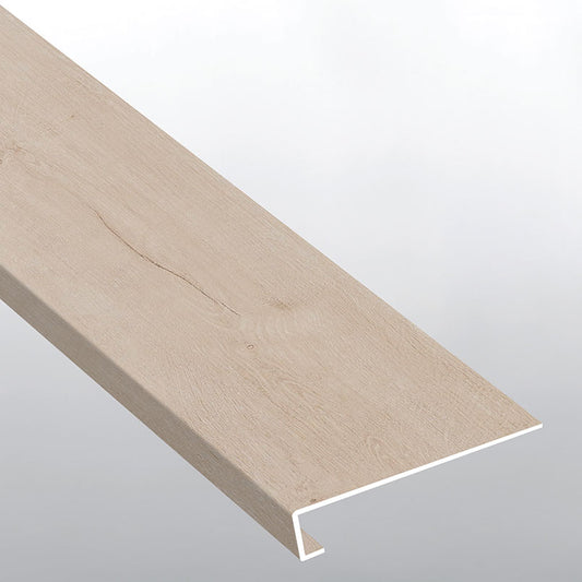 MSI Shasta Grove 1.25 in. T x 47.25 in. L x 12 in. W Vinyl Stair Tread Eased Edge Molding for Luxury Vinyl Flooring Wrapped