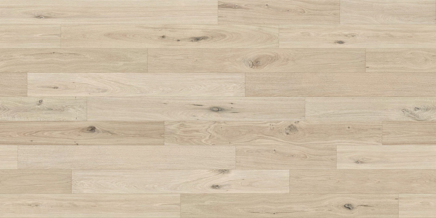 Alpine Blonde SF-2002A European Oak engineered hardwood flooring by Sky Axis — plank detail