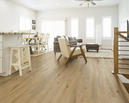 Driftwood SF-2001A European Oak engineered hardwood flooring by Sky Axis — room scene