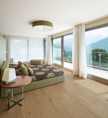 Sandcrest SF-2000A European Oak engineered hardwood flooring by Sky Axis — room scene