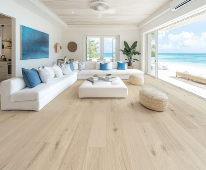 Alpine Blond SF-2002R European Oak engineered hardwood flooring by Sky Reserve — room scene