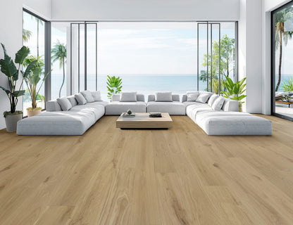 Driftwood SF-2001R European Oak engineered hardwood flooring by Sky Reserve — room scene