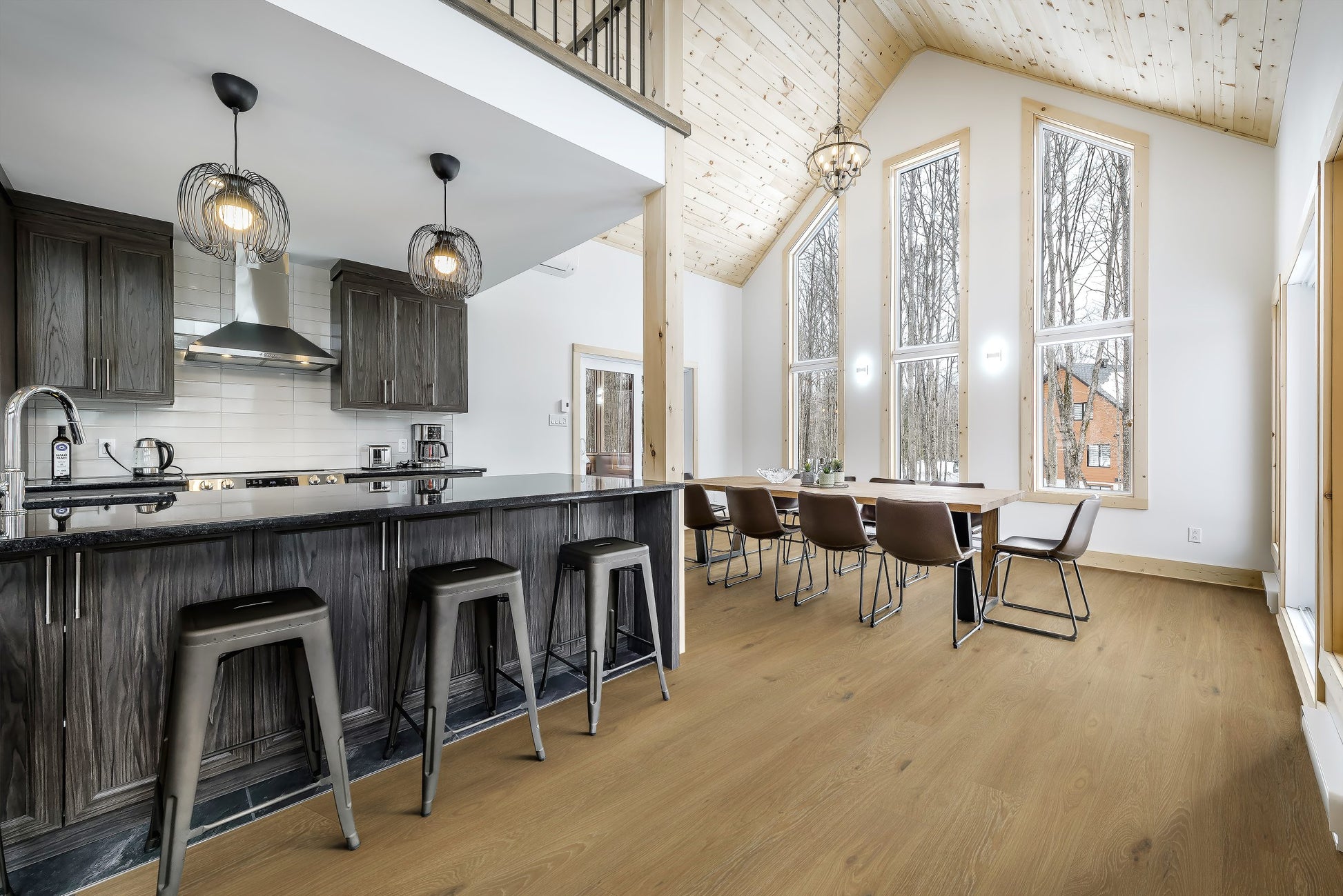 Sandcrest SF-2000R European Oak engineered hardwood flooring by Sky Reserve — room scene