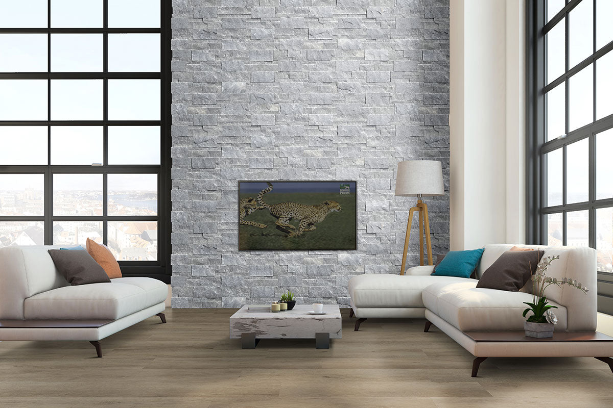 MSI Studio Lark 9 in. x 48 in. 9mm Rigid Core Luxury Vinyl Plank Flooring, Waterproof, 30 MIL Wear Layer