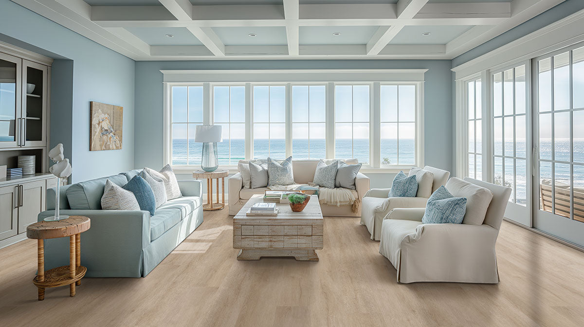 MSI Studio Tifton 9 in. x 48 in. 9mm Rigid Core Luxury Vinyl Plank Flooring, Waterproof, 30 MIL Wear Layer