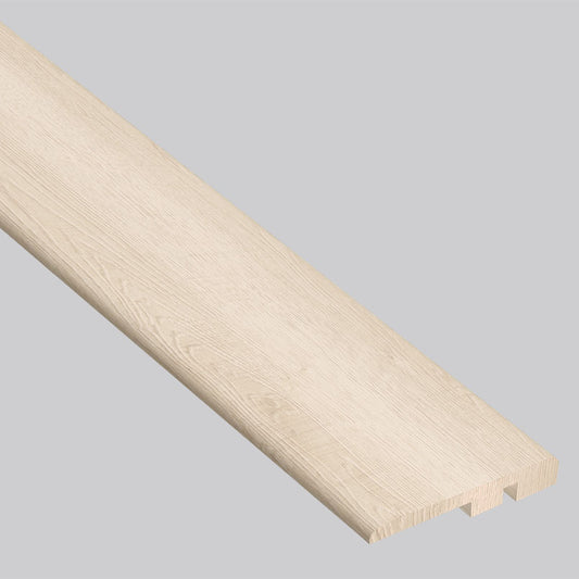 MSI Sunny Shake 0.25 in. T x 94 in. L x 1.5 in. W Vinyl End Cap Molding for Luxury Vinyl Flooring