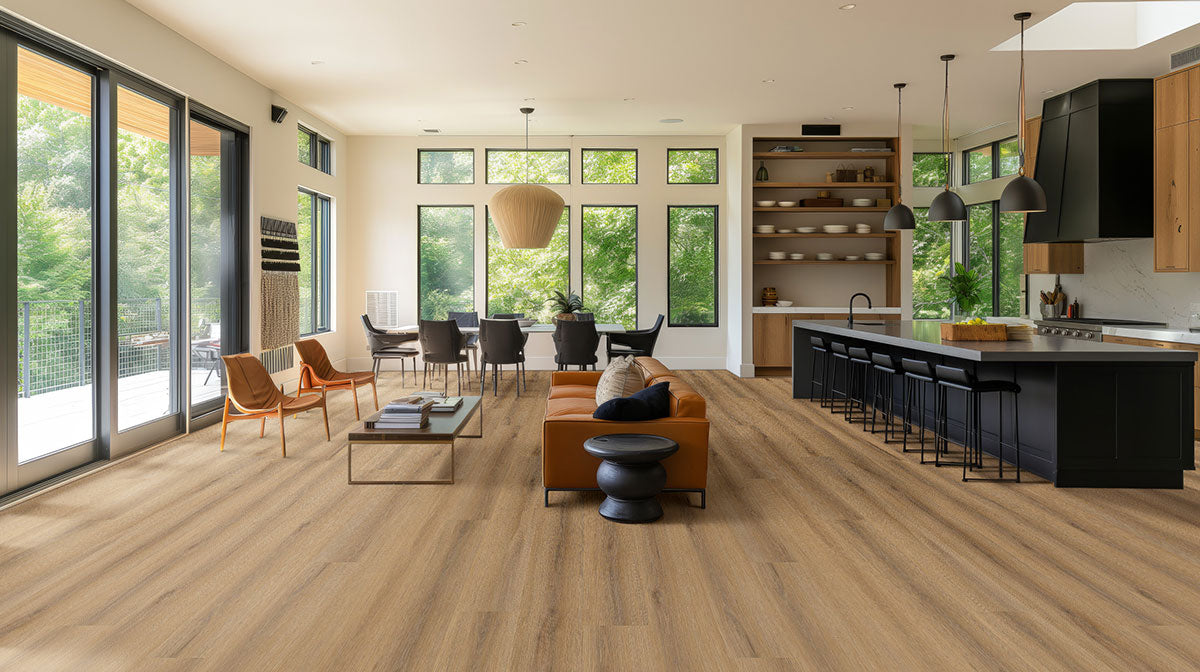 MSI Studio Swilcan 9 in. x 48 in. 9mm Rigid Core Luxury Vinyl Plank Flooring, Waterproof, 30 MIL Wear Layer