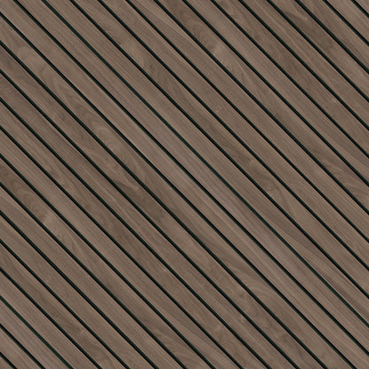 MSI-TAWNY MACRO 94.5 In. x 10.63 In. 3D Fluted Wood Slat Acoustic Sound Absorbing Wall Paneling (Set of 4)