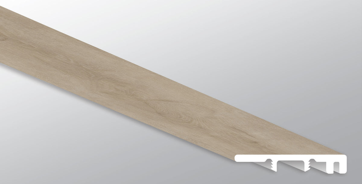 MSI Tifton 0.25 in. T x 94 in. L x 1.5 in. W Vinyl End Cap Molding for Luxury Vinyl Flooring