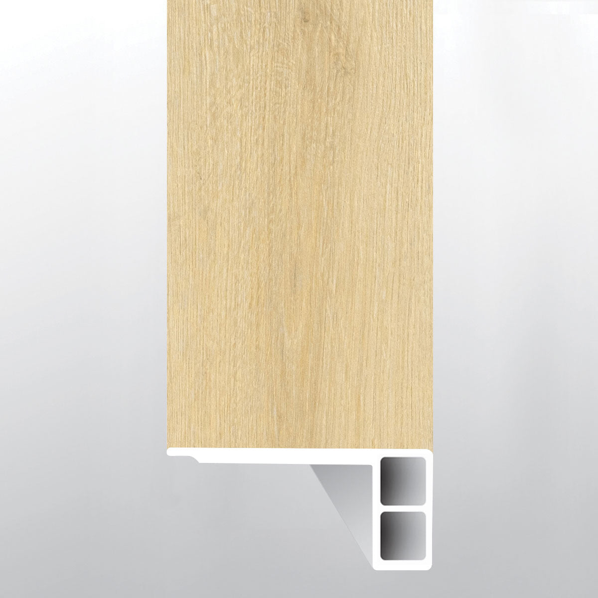 MSI Tranquilla 0.75 in. T x 94 in. L x 2.75 in. W Vinyl Flush Stair Nose Eased Edge Molding for Luxury Vinyl Flooring