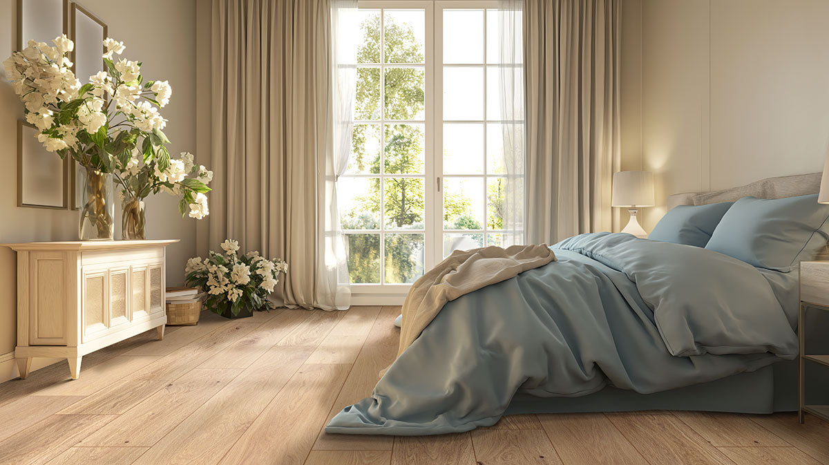 MSI McCarran-Tualatin Blonde Engineered Hardwood 9.5"W X 86"L 5/8 Thickness 4MM Veneer (34.1sqft/Box)