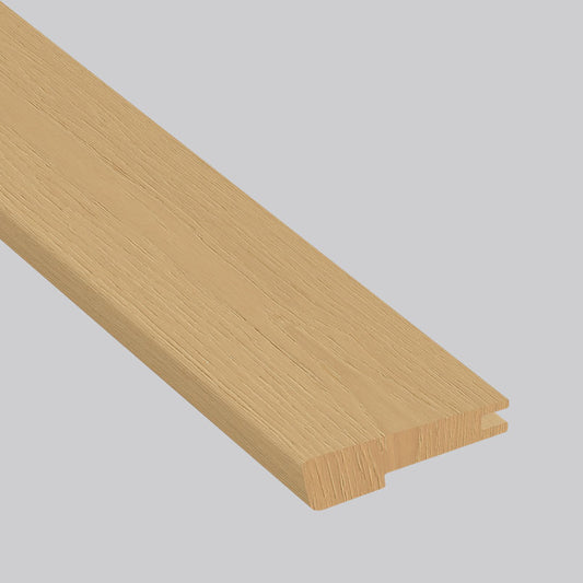 MSI Tualatin Blonde 0.63 in. T x 78 in. L x 3 in. W Wood Flush Stair Nose Eased Edge Molding for Engineered Hardwood Flooring