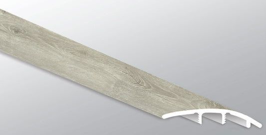 MSI Twilight Oak 0.345 in. T x 94 in. L x 1.77 in. W Vinyl Reducer Molding for Luxury Vinyl Flooring