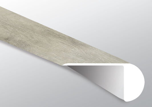 MSI Twilight Oak 1.03 in. T x 94 in. L x 2.23 in. W Vinyl Overlapping Stair Nose Molding for Luxury Vinyl Flooring
