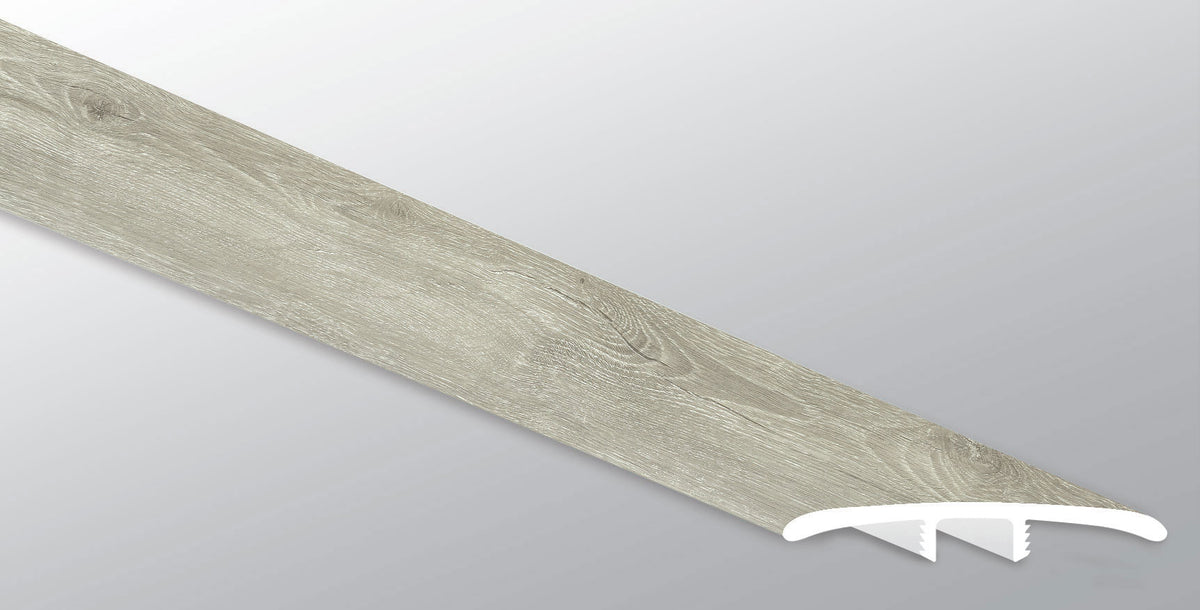 MSI Twilight Oak 0.28 in. T x 94 in. L x 1.77 in. W Vinyl T-Molding for Luxury Vinyl Flooring