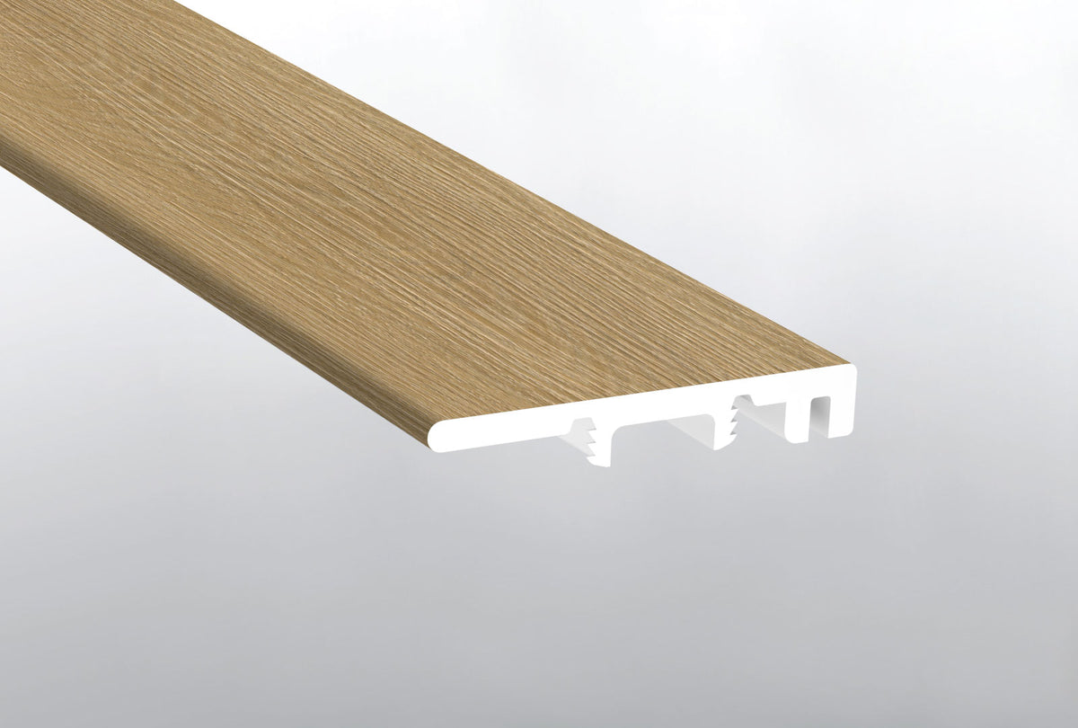MSI Baystone 0.63 in. T x 78 in. L x 2 in. W Vinyl End Cap Molding for Luxury Vinyl Flooring