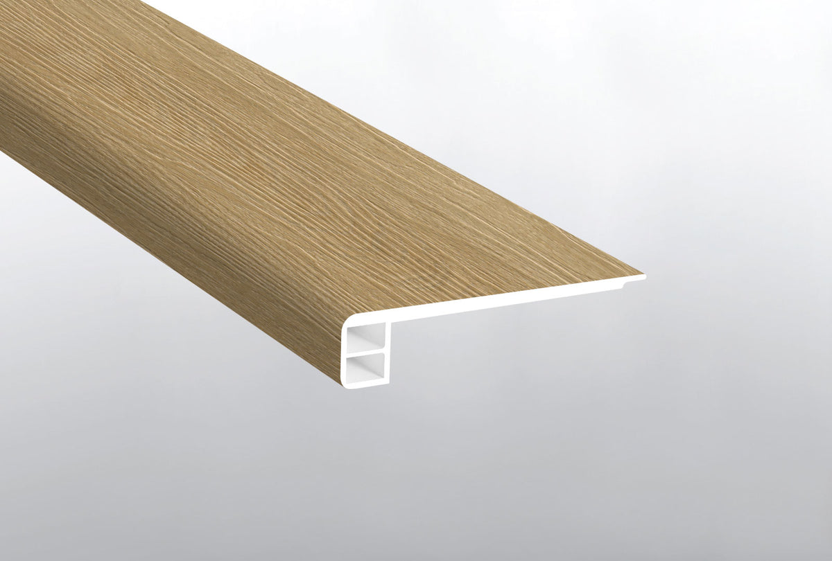 MSI Baystone 0.5 in. T x 78 in. L x 3 in. W Vinyl Flush Stair Nose Eased Edge Molding for Luxury Vinyl Flooring