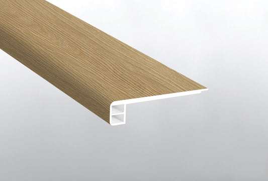 MSI Baystone 0.5 in. T x 78 in. L x 3 in. W Vinyl Flush Stair Nose Eased Edge Molding for Luxury Vinyl Flooring