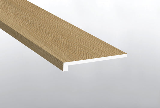 MSI Baystone 1.25 in. T x 47.25 in. L x 12 in. W Vinyl Stair Tread Eased Edge Molding for Luxury Vinyl Flooring
