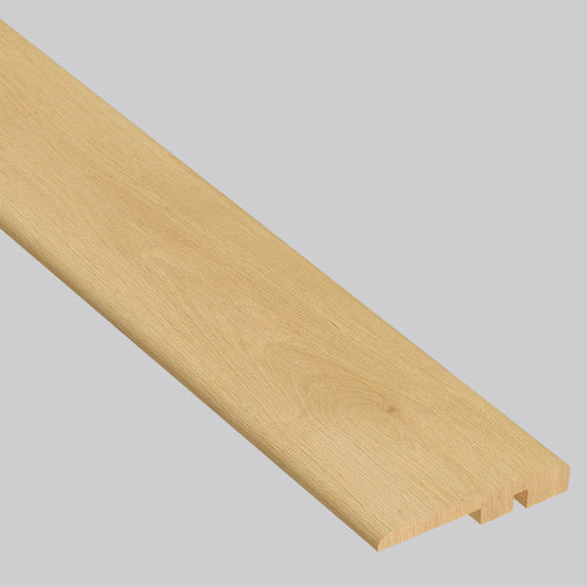 MSI Doverville 0.25 in. T x 94 in. L x 1.5 in. W Vinyl End Cap Molding for Luxury Vinyl Flooring