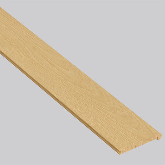 MSI Doverville 0.94 in. T x 94 in. L x 4.53 in. W Vinyl Flush Stair Nose Molding for Luxury Vinyl Flooring