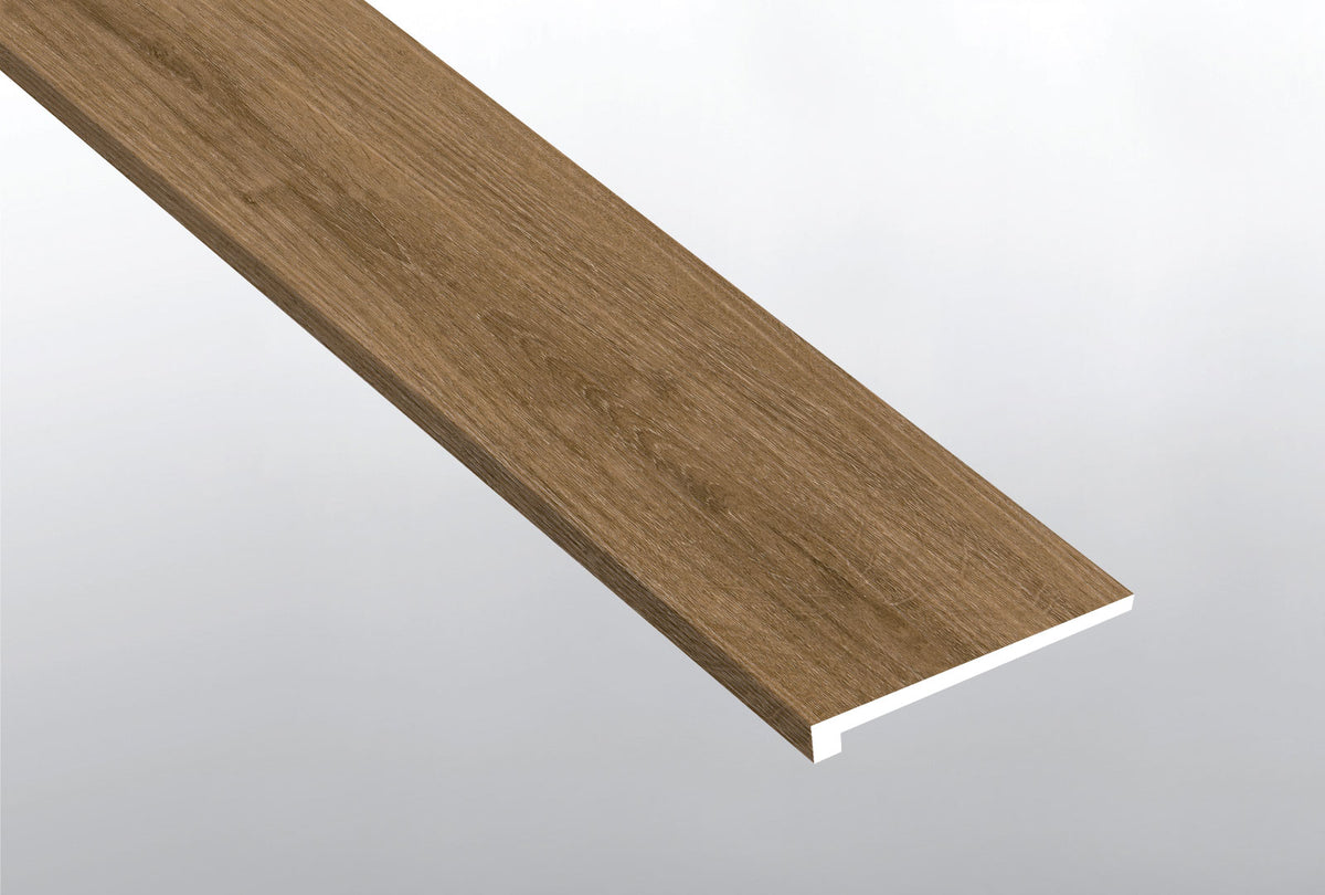 MSI Hatfield 1.25 in. T x 47.25 in. L x 12 in. W Vinyl Stair Tread Eased Edge Molding for Luxury Vinyl Flooring