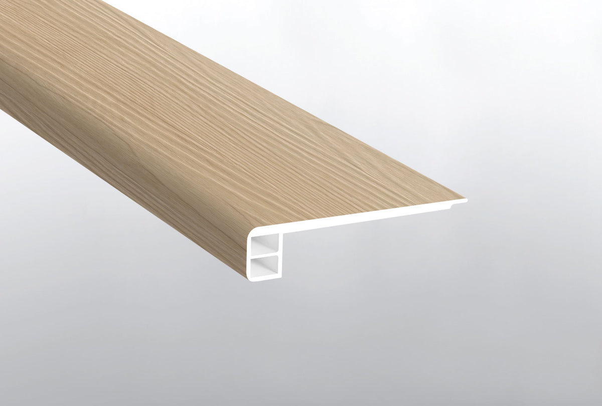 MSI Millhaven 0.5 in. T x 78 in. L x 3 in. W Vinyl Flush Stair Nose Eased Edge Molding for Luxury Vinyl Flooring