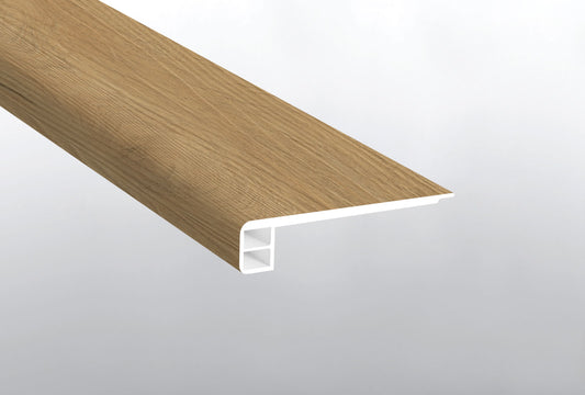 MSI Sandreach 0.5 in. T x 78 in. L x 3 in. W Vinyl Flush Stair Nose Eased Edge Molding for Luxury Vinyl Flooring