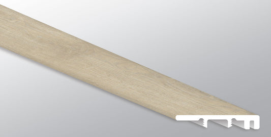 MSI Waldron 0.25 in. T x 94 in. L x 1.5 in. W Vinyl End Cap Molding for Luxury Vinyl Flooring