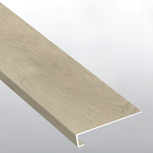 MSI Waldron 1.25 in. T x 47.25 in. L x 12 in. W Vinyl Stair Tread Eased Edge Molding for Luxury Vinyl Flooring Wrapped