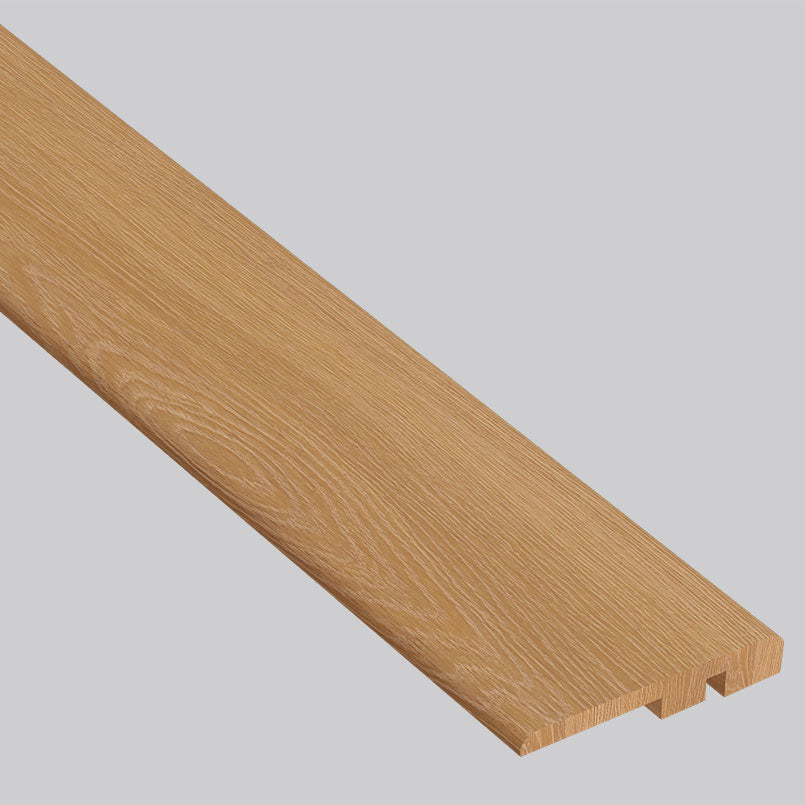 MSI Wallingford Blonde 0.25 in. T x 94 in. L x 1.5 in. W Vinyl End Cap Molding for Luxury Vinyl Flooring