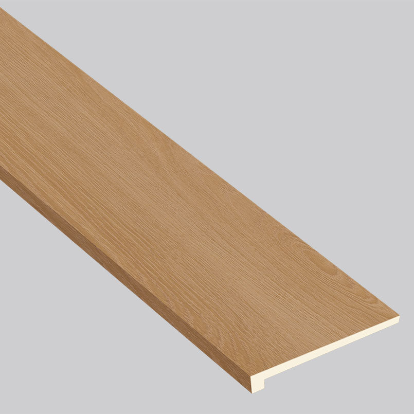 MSI Wallingford Blonde 1.25 in. T x 47.25 in. L x 12 in. W Vinyl Stair Tread Eased Edge Molding for Luxury Vinyl Flooring
