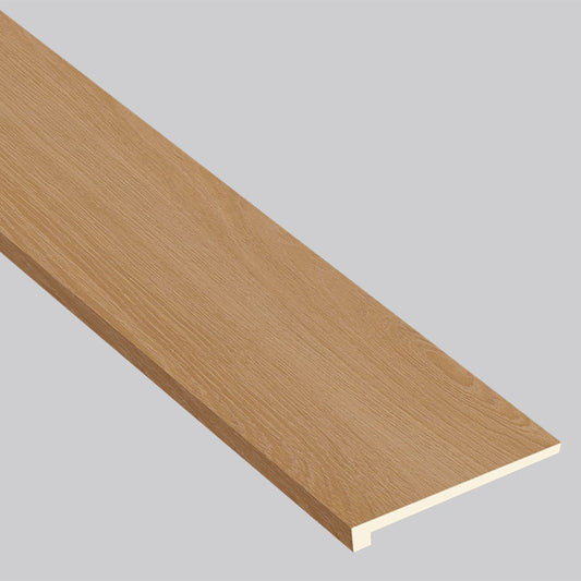 MSI Wallingford Blonde 1.25 in. T x 47.25 in. L x 12 in. W Vinyl Stair Tread Eased Edge Molding for Luxury Vinyl Flooring